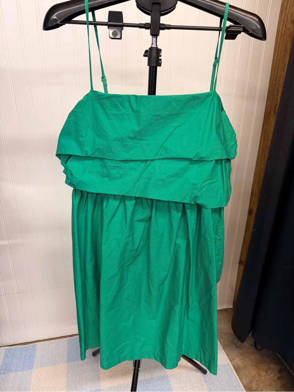 a new day Green Tiered Strapless Sundress
